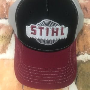 Stihl Vintage Gray Maroon Brand New!